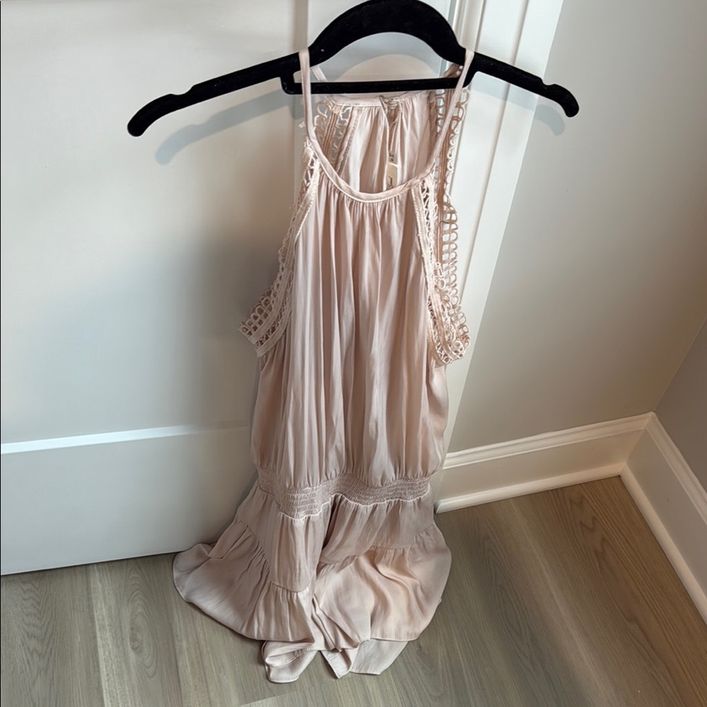 Mustard Seed Cream Sleeveless Dress
